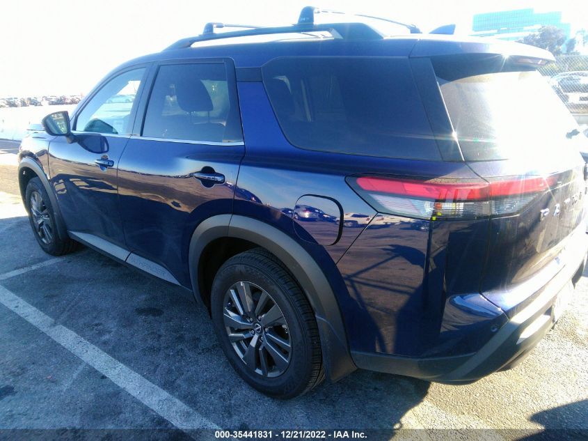 2022 NISSAN PATHFINDER SV VIN: 5N1DR3BB1NC239789