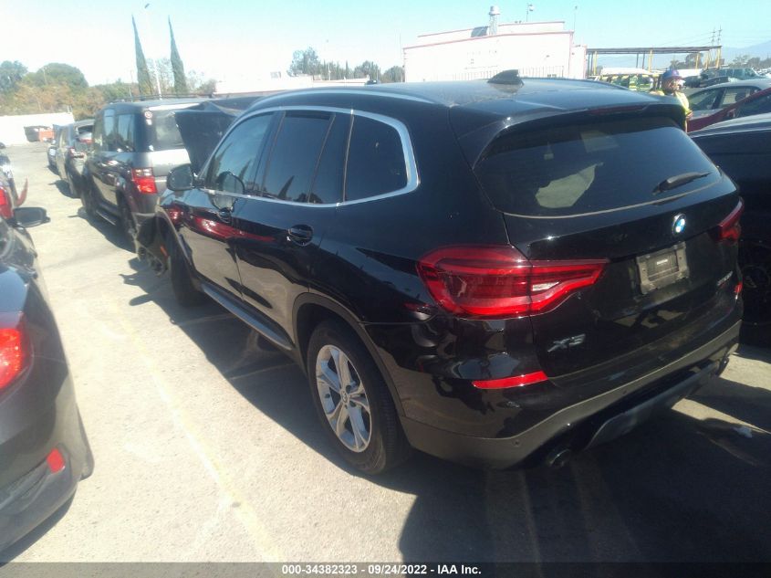 2021 BMW X3 SDRIVE30I VIN: 5UXTY3C0XM9D91860