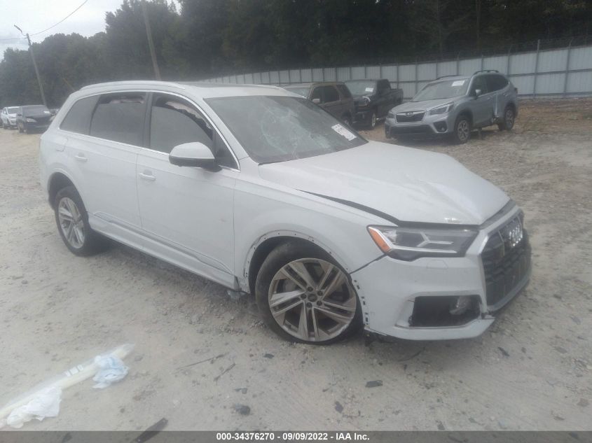 2021 AUDI Q7 PREMIUM PLUS VIN: WA1LXAF77MD012898