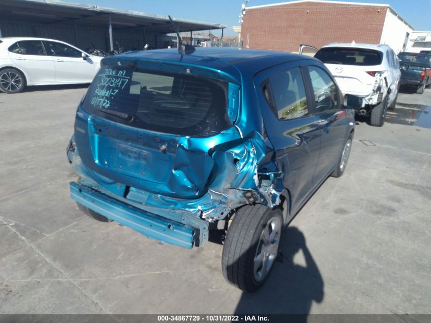2021 CHEVROLET SPARK LS VIN: KL8CB6SA9MC709720
