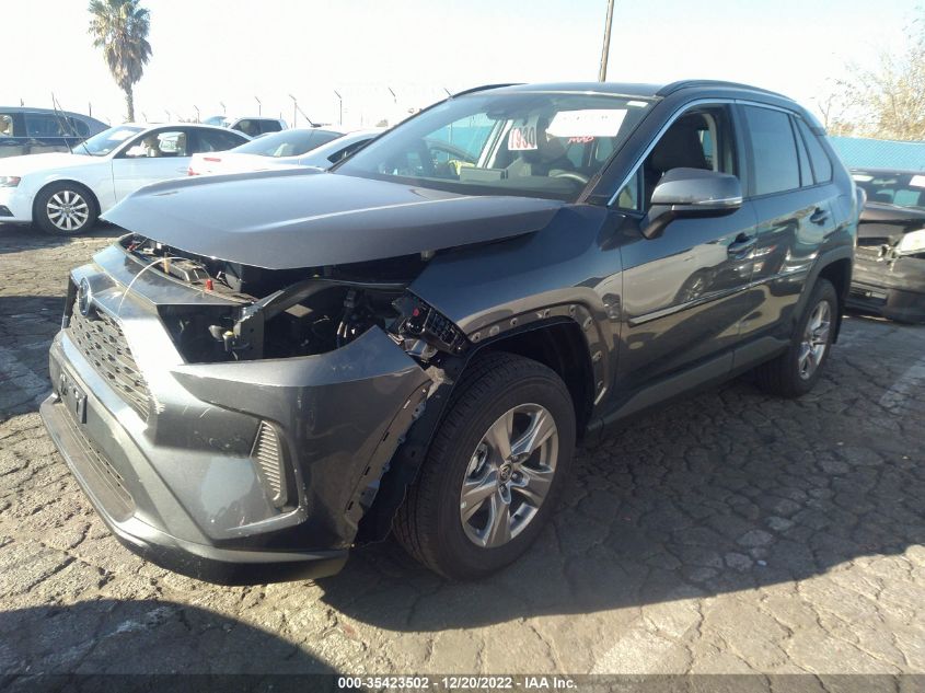 2022 TOYOTA RAV4 XLE VIN: 2T3W1RFV6NW228375