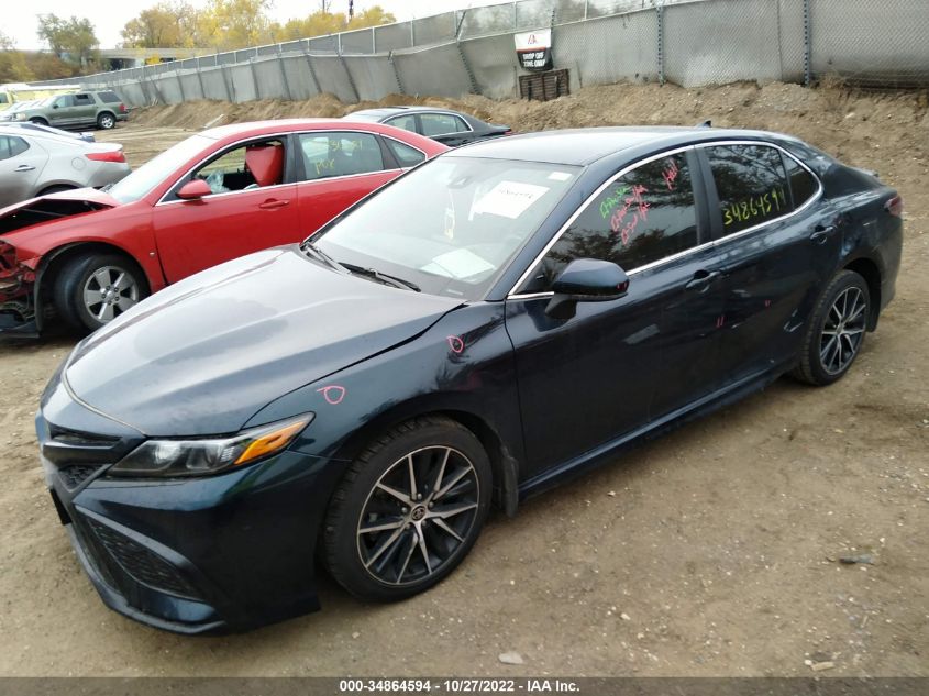 2021 TOYOTA CAMRY SE VIN: 4T1G11AK1MU614017