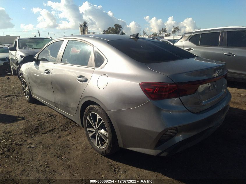 2022 KIA FORTE LXS VIN: 3KPF24AD9NE457353