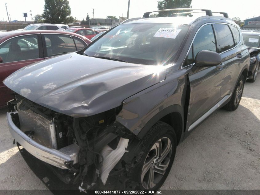 2022 HYUNDAI SANTA FE SEL VIN: 5NMS2DAJ8NH398079