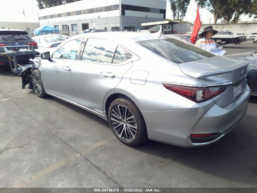 2022 LEXUS ES ES 300H VIN: 58ADA1C12NU016651