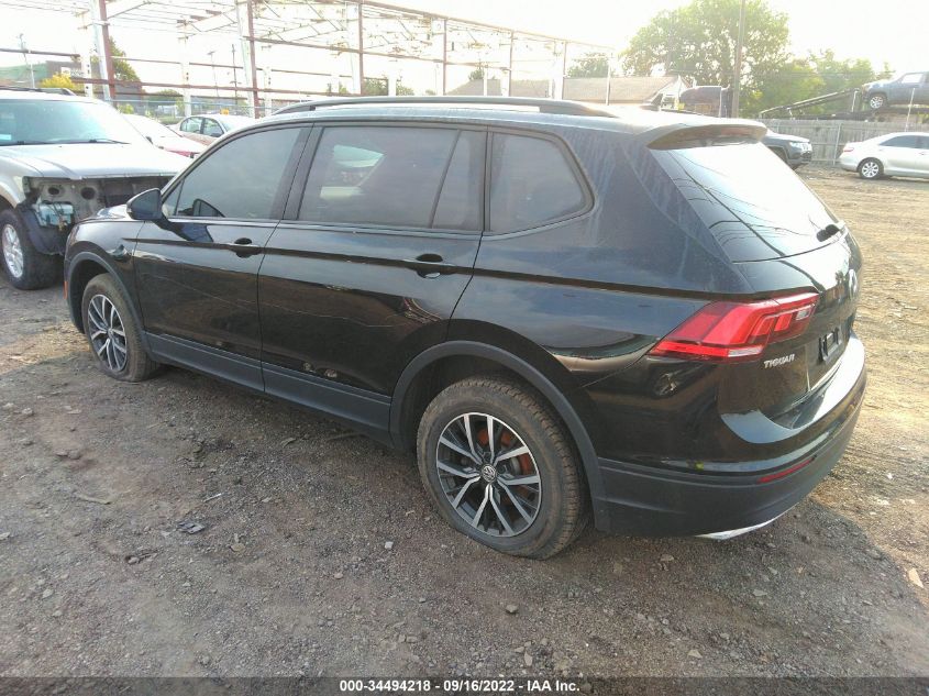 2021 VOLKSWAGEN TIGUAN S VIN: 3VV0B7AXXMM043473