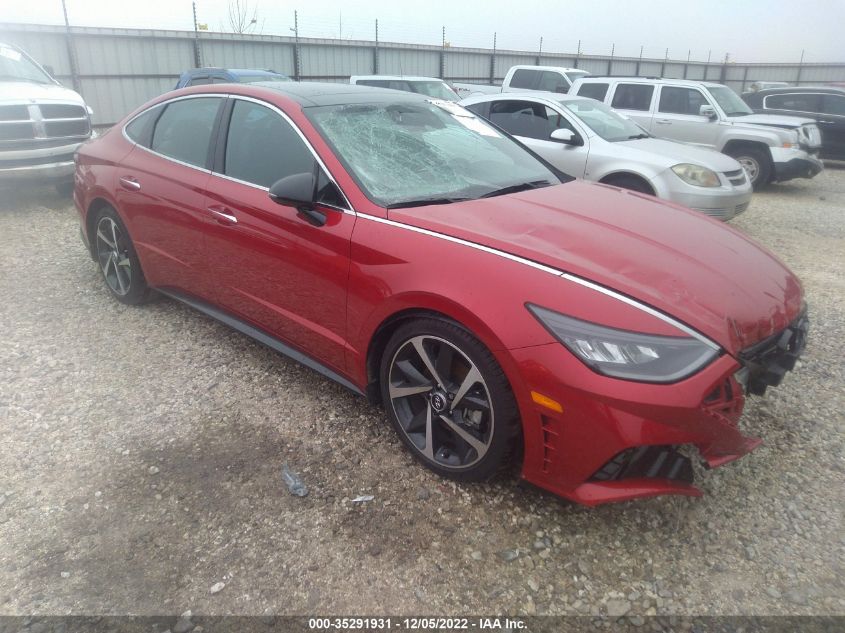 2022 HYUNDAI SONATA SEL PLUS VIN: 5NPEJ4J24NH138662