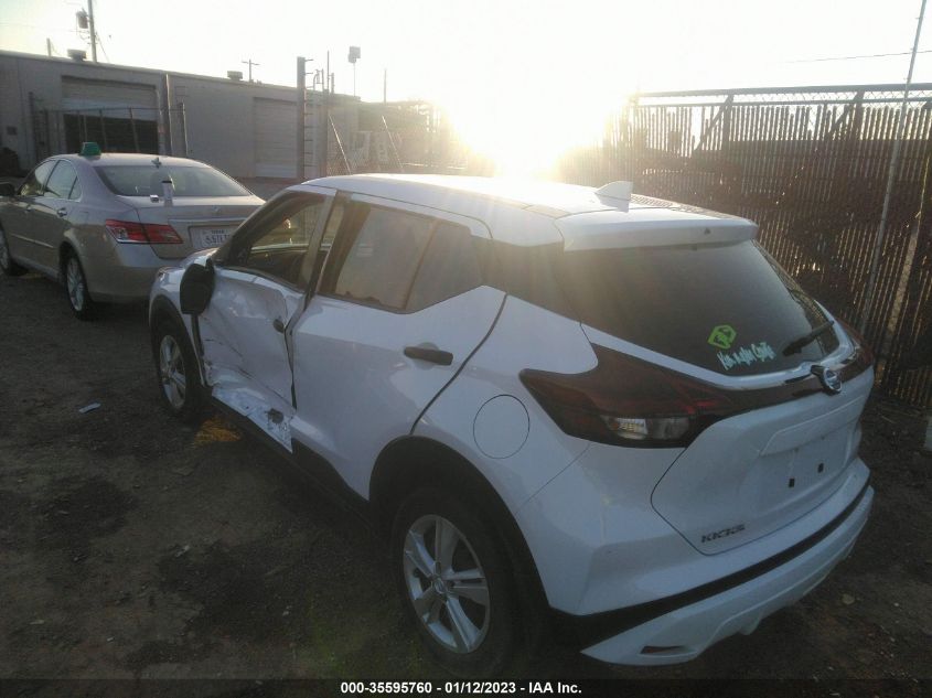2021 NISSAN KICKS S VIN: 3N1CP5BV4ML546357