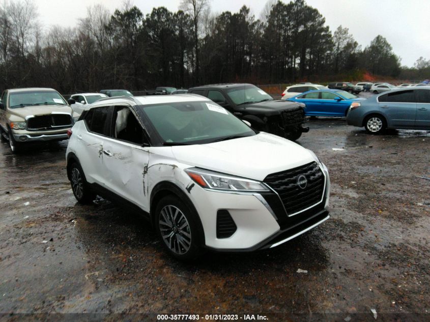 2022 NISSAN KICKS SV VIN: 3N1CP5CV7NL483481