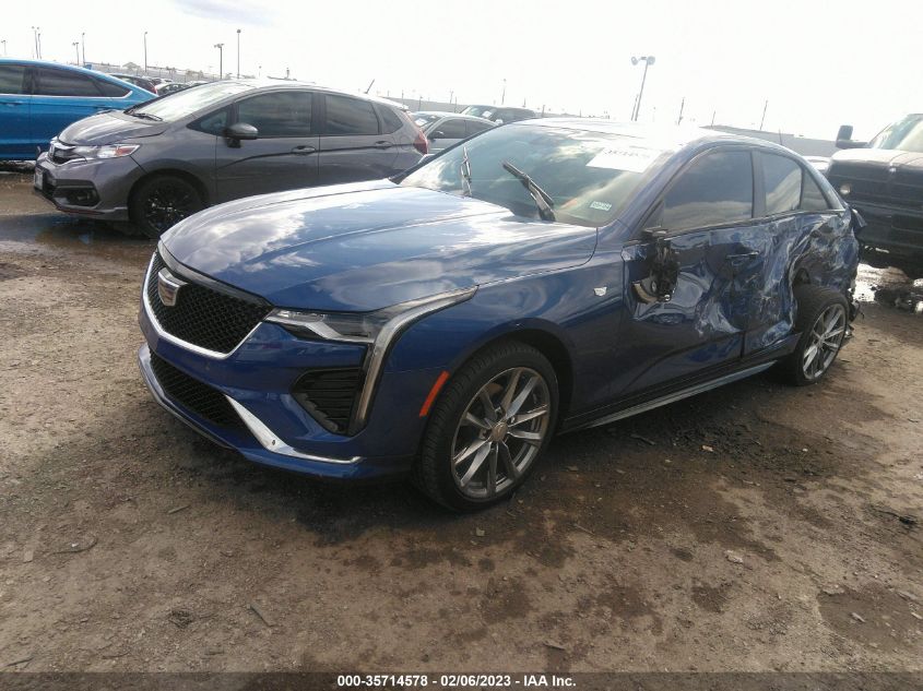 2022 CADILLAC CT4 SPORT VIN: 1G6DG5RK5N0110597