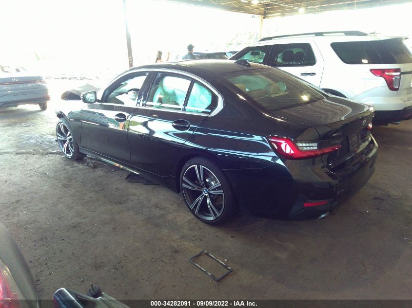 2021 BMW 3 SERIES 330I XDRIVE VIN: 3MW5R7J05M8C00092