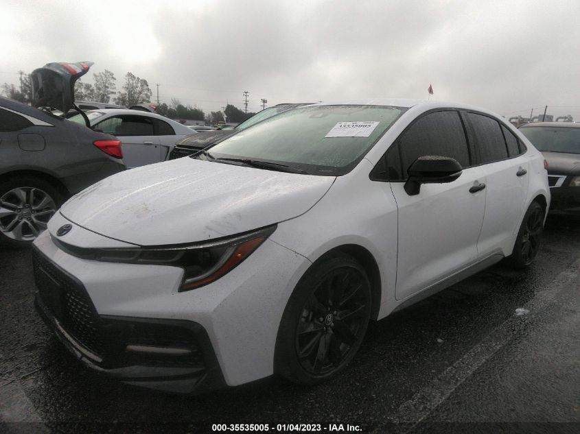 2022 TOYOTA COROLLA SE/SE NIGHTSHADE/APEX SE VIN: 5YFS4MCE2NP135506