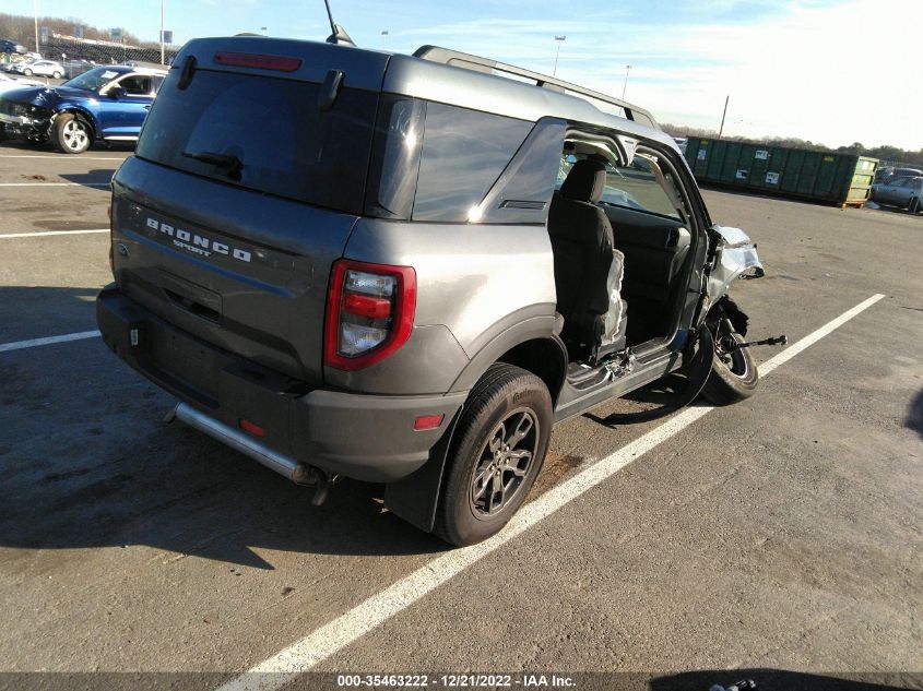 2021 FORD BRONCO SPORT BIG BEND VIN: 3FMCR9B61MRA62730