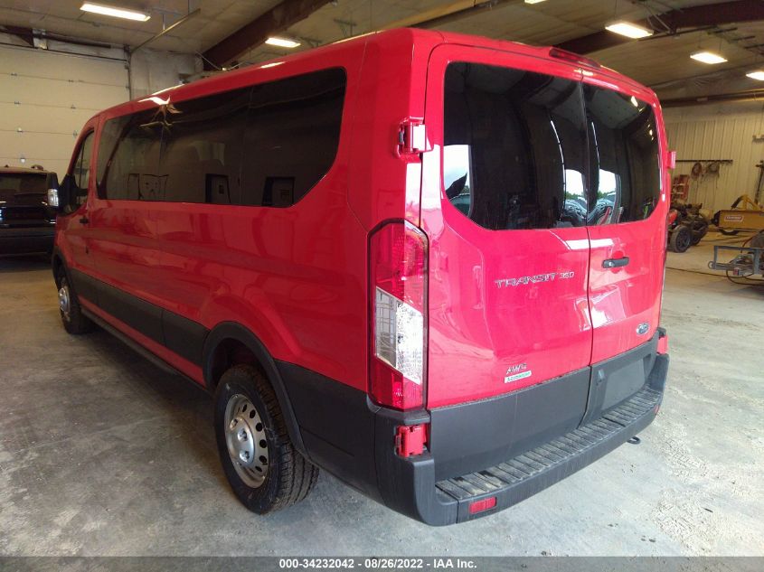 2022 FORD TRANSIT PASSENGER WAGON XL/XLT VIN: 1FBAX9YG3NKA14688