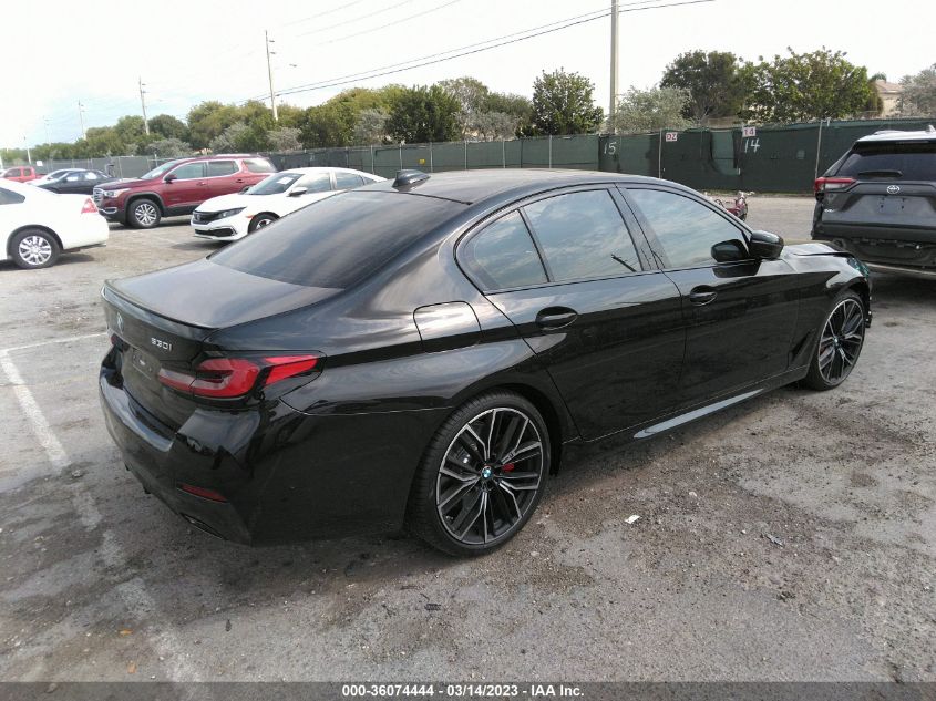 2023 BMW 5 SERIES 530I VIN: WBA53BH0XPWY07305