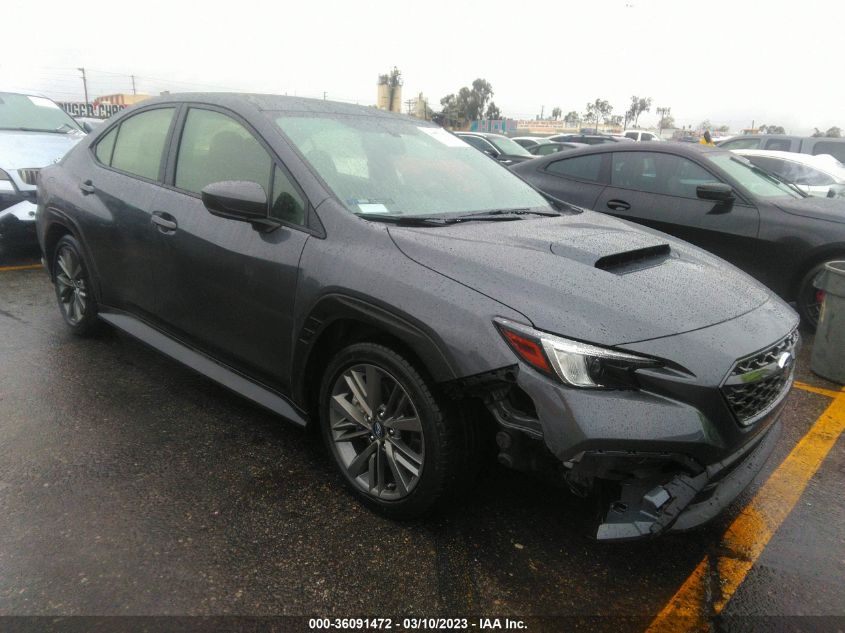 2022 SUBARU WRX VIN: JF1VBAA60N9027328