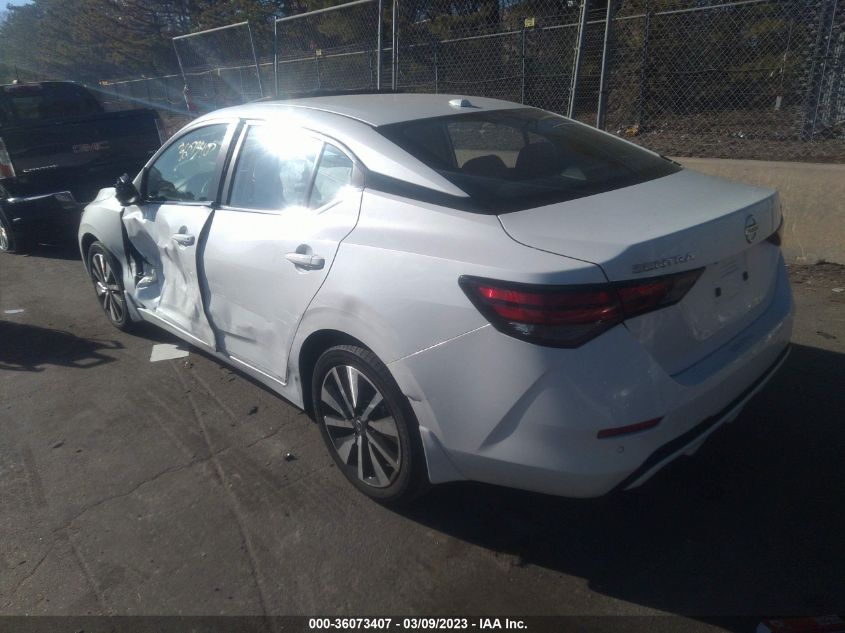 2022 NISSAN SENTRA SV VIN: 3N1AB8CV9NY293921