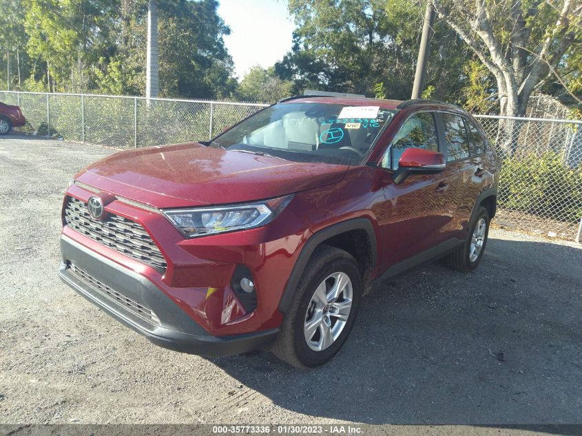 2021 TOYOTA RAV4 XLE VIN: 2T3W1RFV2MW180081