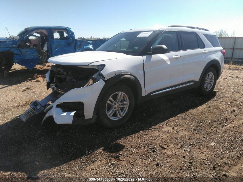 2020 FORD EXPLORER XLT VIN: 1FMSK7DH6LGA26654
