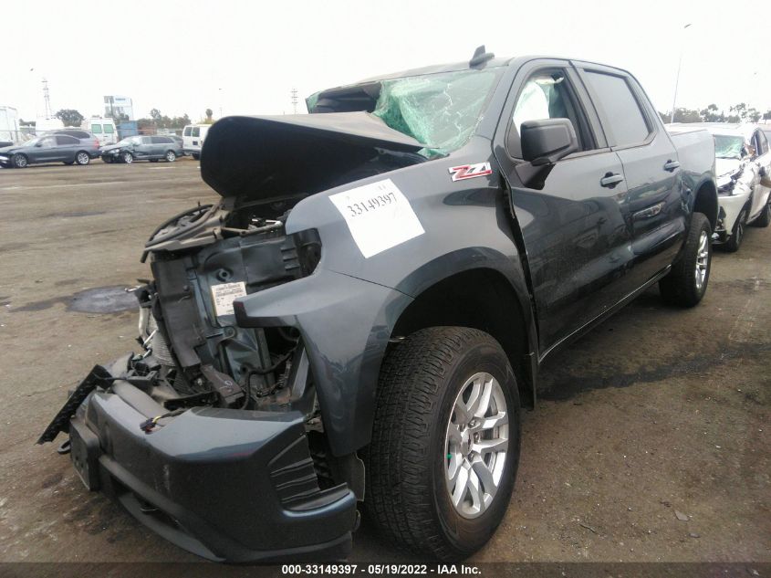 2021 CHEVROLET SILVERADO 1500 RST VIN: 3GCUYEED7MG114257