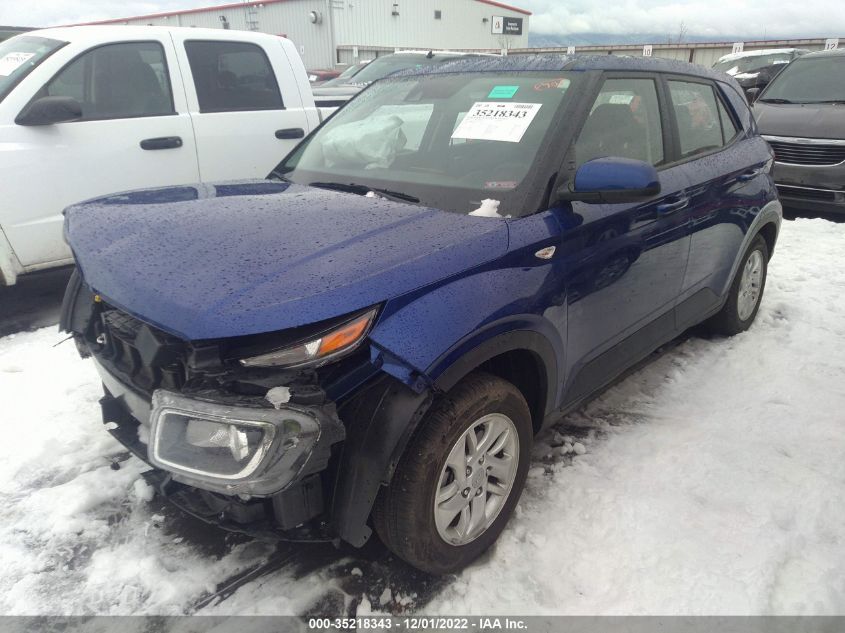2022 HYUNDAI VENUE SE VIN: KMHRB8A37NU153737