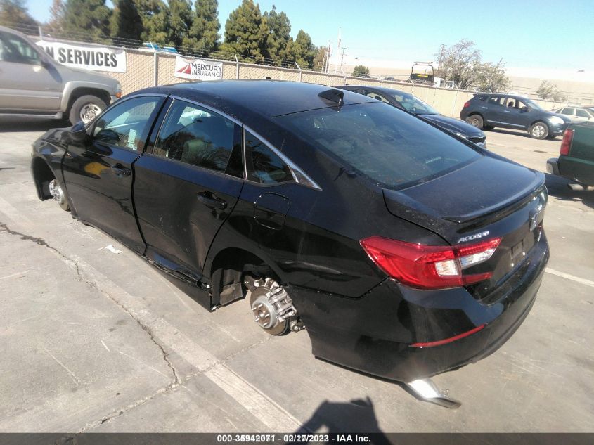2022 HONDA ACCORD SEDAN SPORT VIN: 1HGCV1F38NA065168