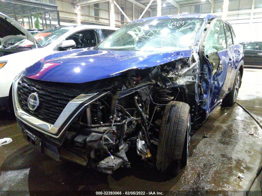 2021 NISSAN ROGUE SV VIN: 000AT3BB9MC754364