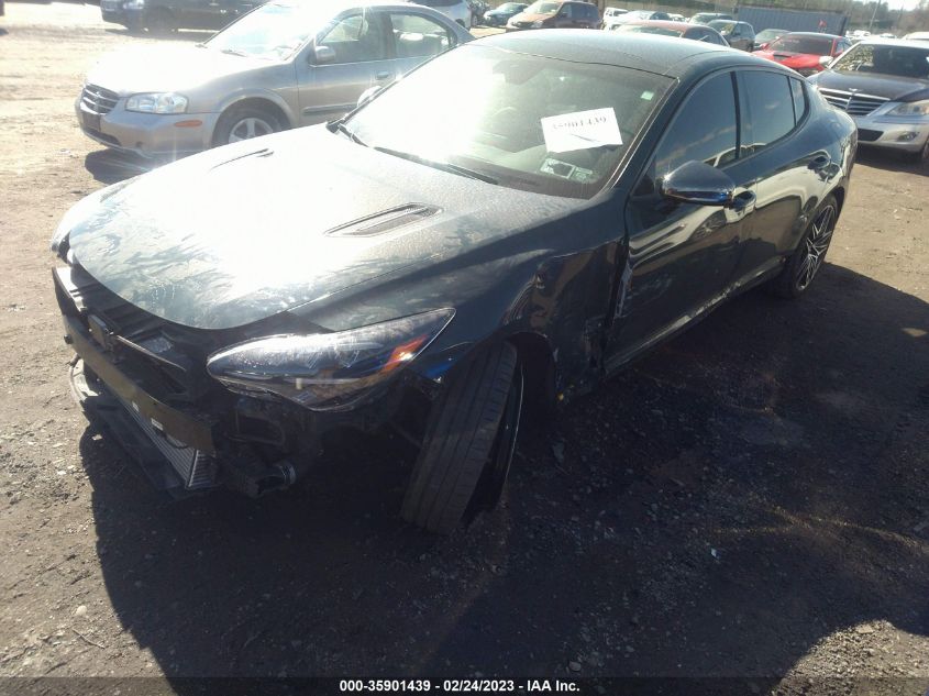 2022 KIA STINGER GT1 VIN: KNAE45LC9N6100208