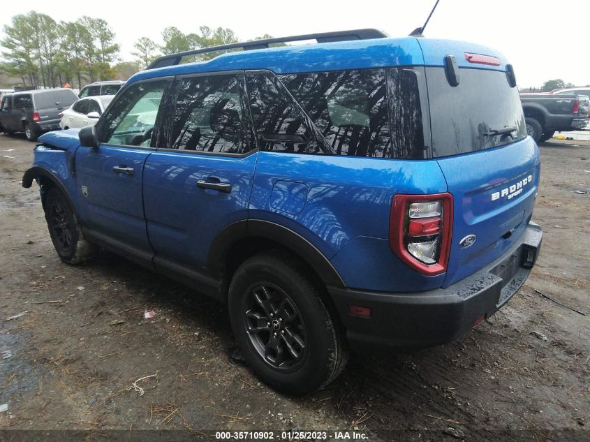 2022 FORD BRONCO SPORT BIG BEND VIN: 3FMCR9B64NRD26217