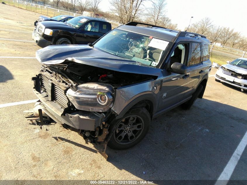 2021 FORD BRONCO SPORT BIG BEND VIN: 3FMCR9B61MRA62730