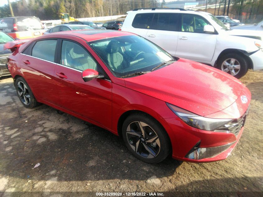 2023 HYUNDAI ELANTRA HYBRID LIMITED VIN: KMHLN4AJ0PU042518