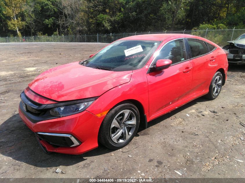 2021 HONDA CIVIC SEDAN LX VIN: 2HGFC2F69MH555668
