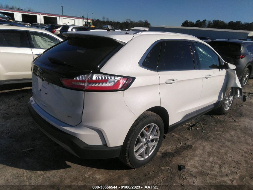2022 FORD EDGE SEL VIN: 2FMPK4J92NBA65270
