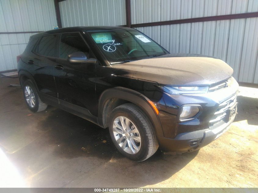 2021 CHEVROLET TRAILBLAZER LS VIN: KL79MNSL3MB019679