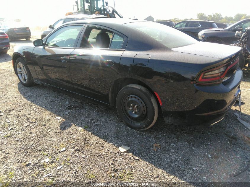 2020 DODGE CHARGER SXT VIN: 2C3CDXBG6LH216024