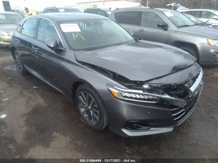 2021 HONDA ACCORD SEDAN EX-L VIN: 1HGCV1F50MA022525