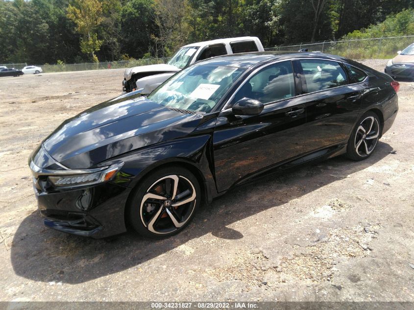 2021 HONDA ACCORD SEDAN SPORT SE VIN: 1HGCV1F46MA041216