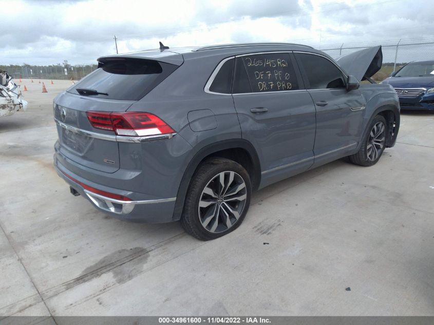 2022 VOLKSWAGEN ATLAS CROSS SPORT 3.6L V6 SEL R-LINE VIN: 1V2SE2CA6NC200945