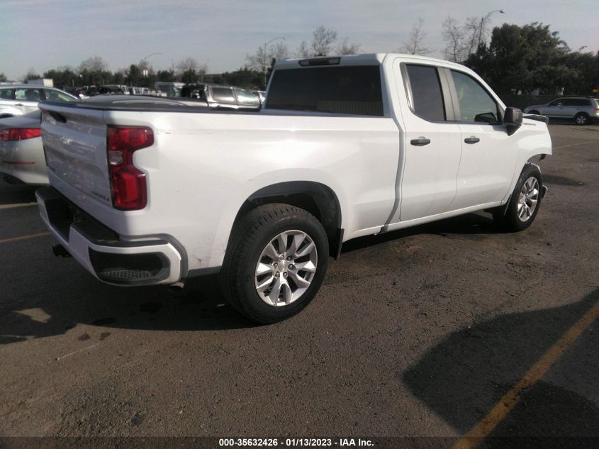 2022 CHEVROLET SILVERADO 1500 LTD CUSTOM VIN: 1GCRWBEK2NZ214745