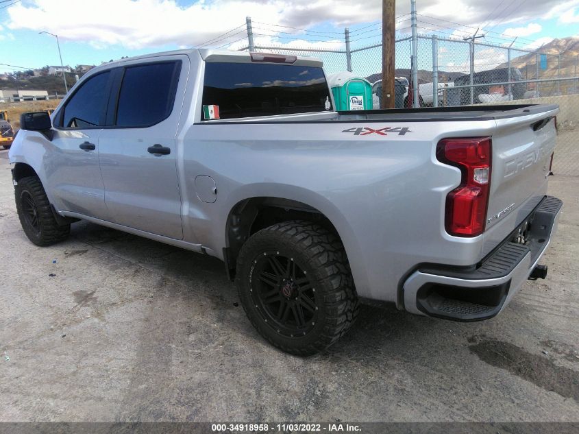 2022 CHEVROLET SILVERADO 1500 LTD CUSTOM VIN: 3GCPYBEK3NG146733