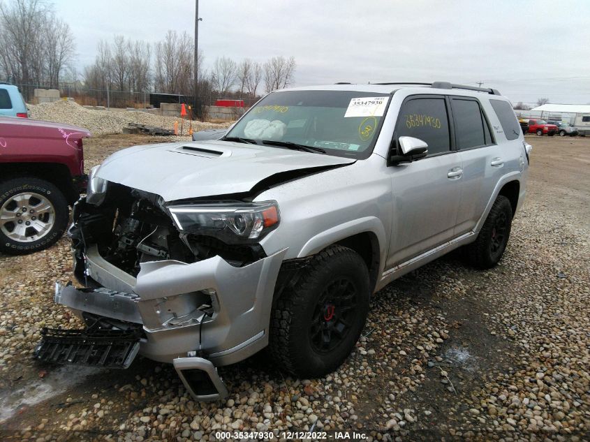 2022 TOYOTA 4RUNNER TRD SPORT VIN: JTESU5JR8N6033996