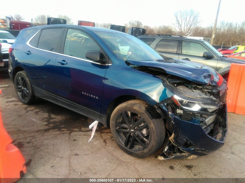 2021 CHEVROLET EQUINOX LT VIN: 3GNAXKEV3ML390432