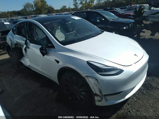 2022 TESLA MODEL Y PERFORMANCE VIN: 7SAYGDEF8NF403979