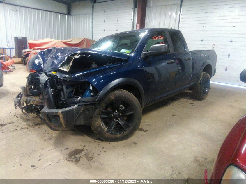 2022 RAM 1500 CLASSIC WARLOCK VIN: 1C6RR7GG7NS221932