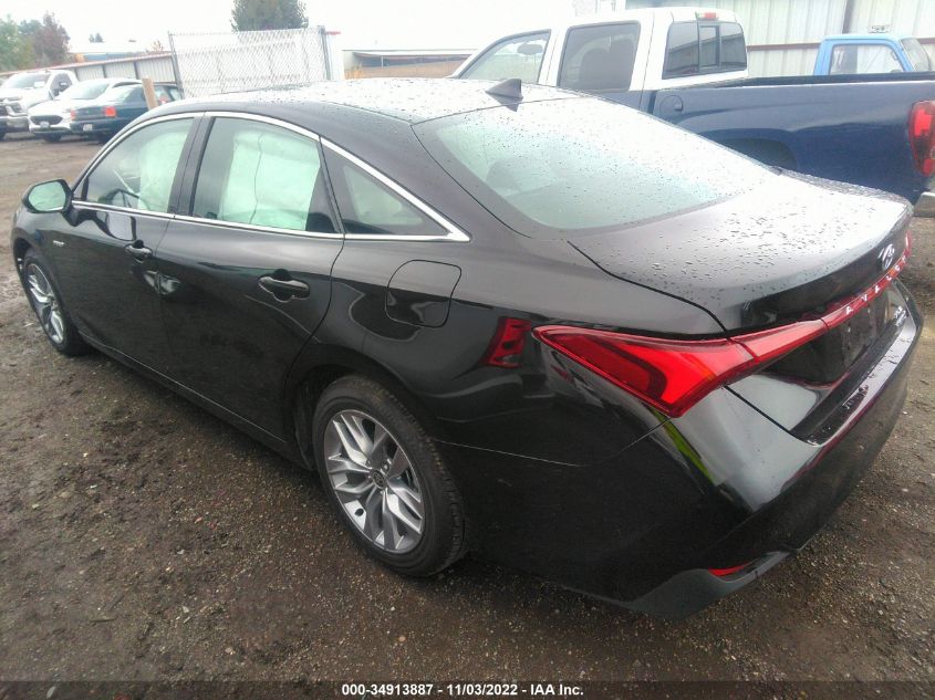 2021 TOYOTA AVALON HYBRID XLE VIN: 4T1AA1AB2MU010174