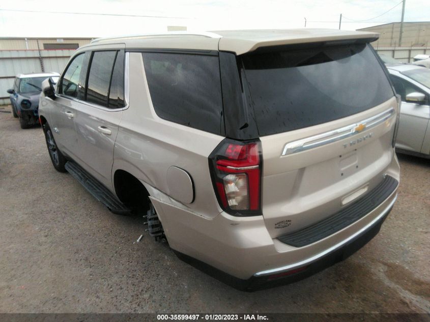 2022 CHEVROLET TAHOE LT VIN: 1GNSCNKD4NR209670