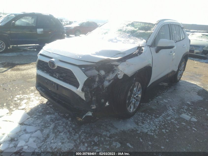2022 TOYOTA RAV4 XLE PREMIUM VIN: 2T3C1RFV4NW186081