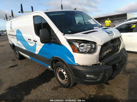 2021 FORD TRANSIT CARGO VAN VIN: 1FTBR1Y84MKA28957