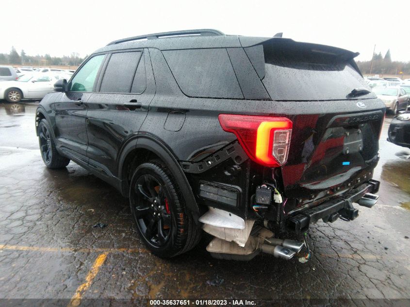 2021 FORD EXPLORER ST VIN: 1FM5K8GC2MGA06258