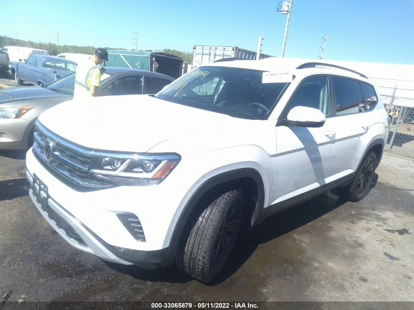 2022 VOLKSWAGEN ATLAS 2.0T SE W/TECHNOLOGY VIN: 1V2WP2CA3NC501278